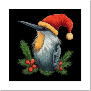 Hummingbird Christmas Posters and Art
